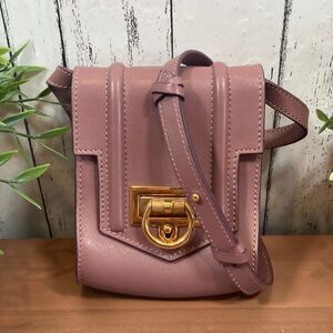 Reece Hudson Siren Mini Leather Crossbody Bag